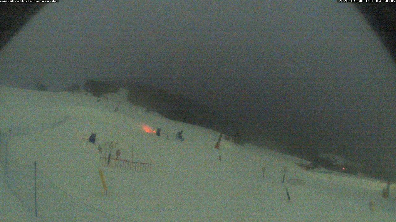 Archived image Webcam Bernau - Skischulgelände