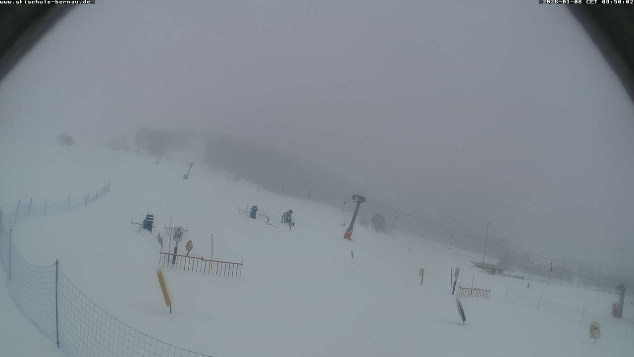 Archived image Webcam Bernau - Skischulgelände