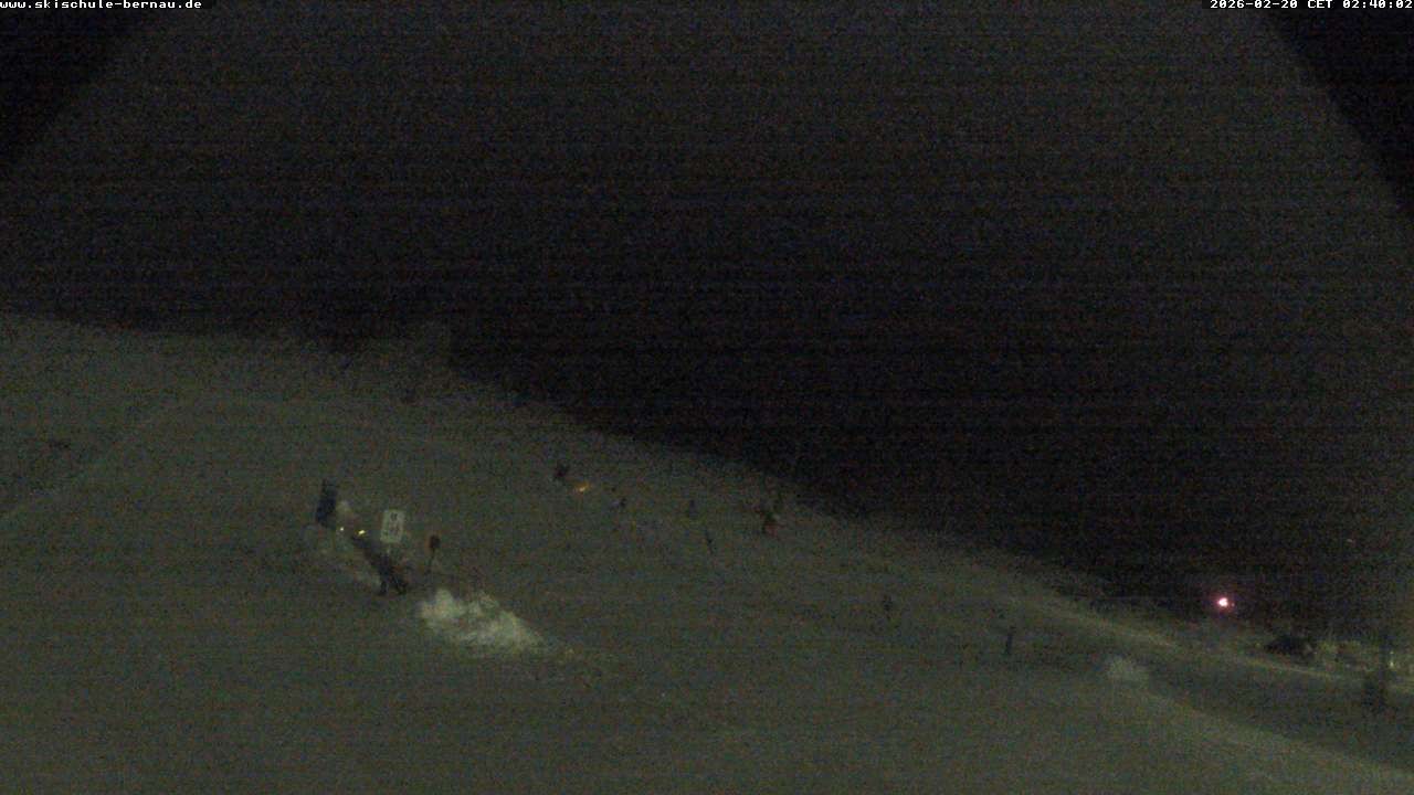 Archived image Webcam Bernau - Skischulgelände