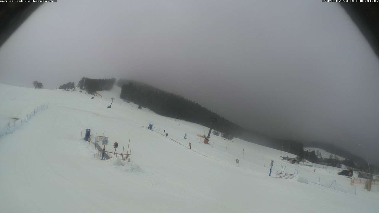 Archived image Webcam Bernau - Skischulgelände