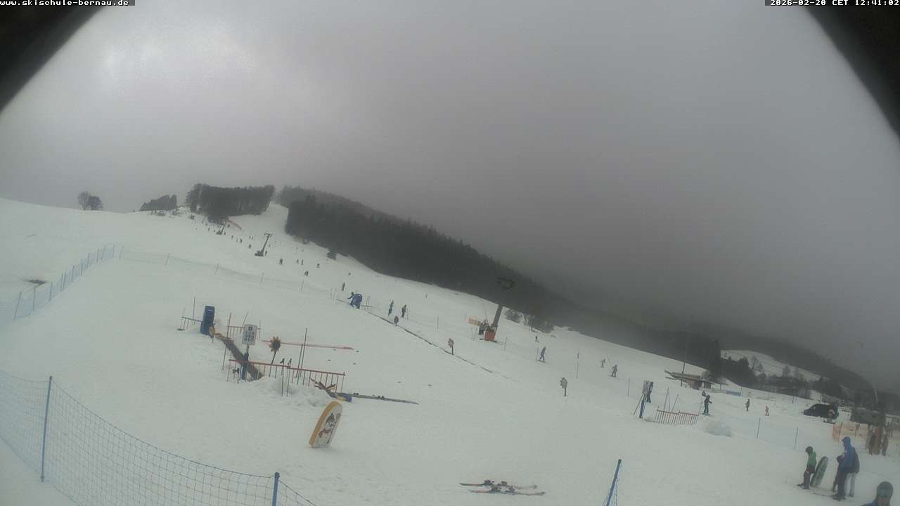 Archived image Webcam Bernau - Skischulgelände