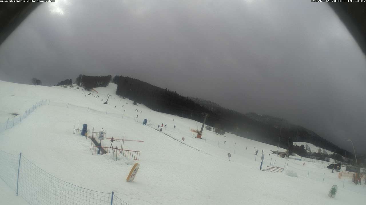 Archived image Webcam Bernau - Skischulgelände