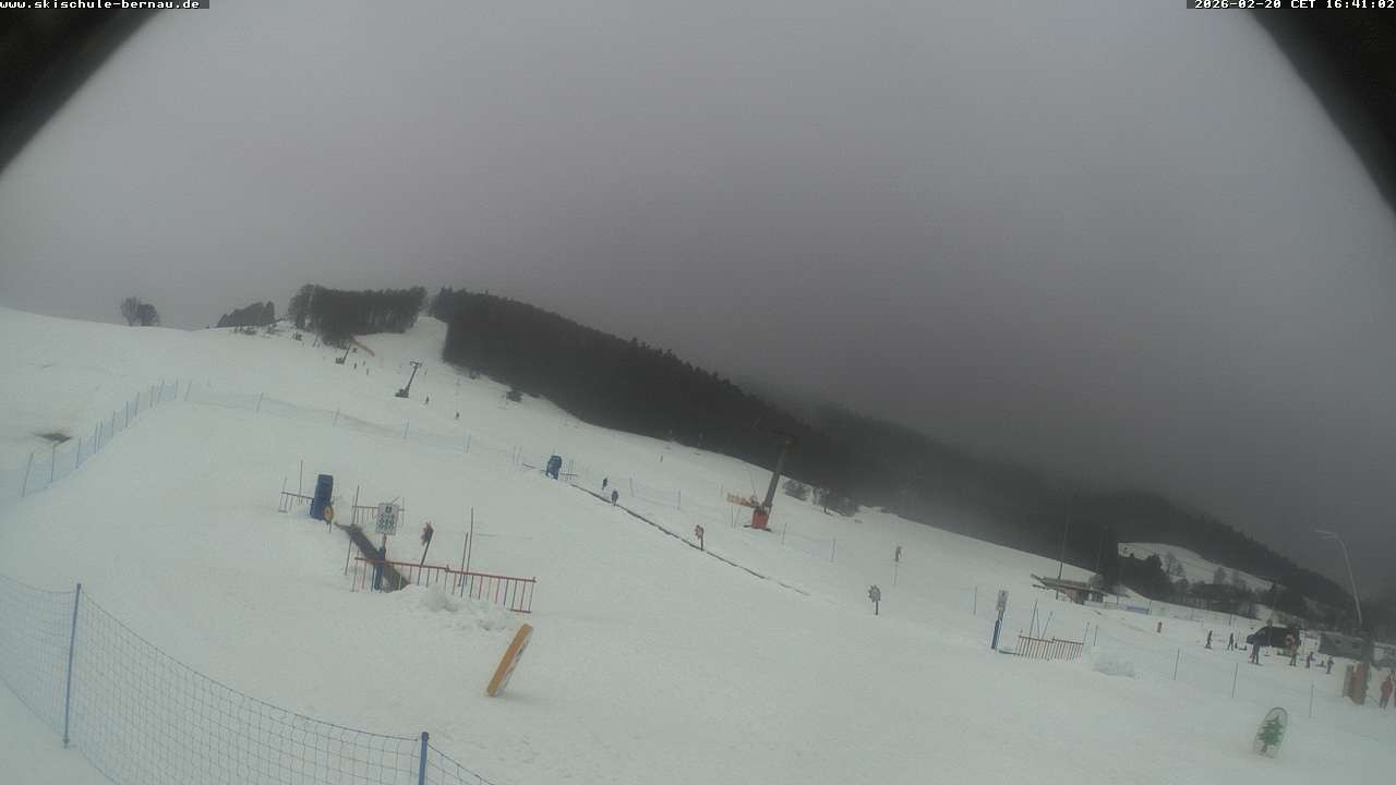 Archived image Webcam Bernau - Skischulgelände