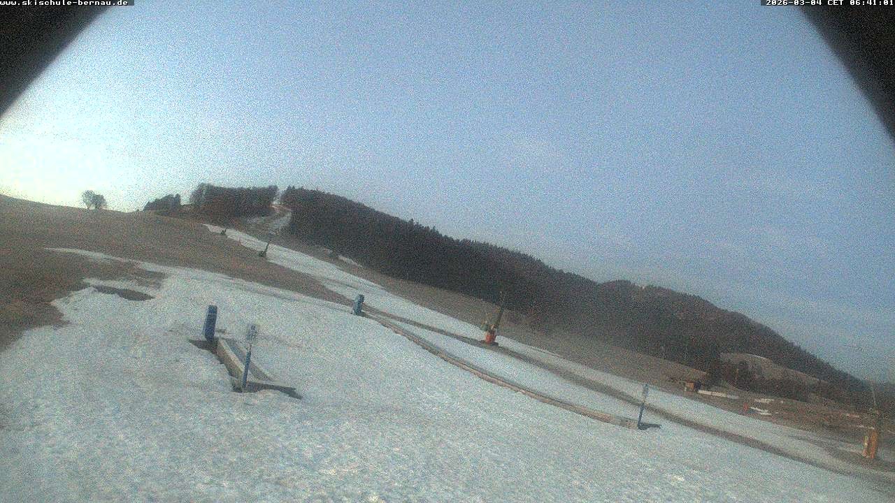 Archived image Webcam Bernau - Skischulgelände