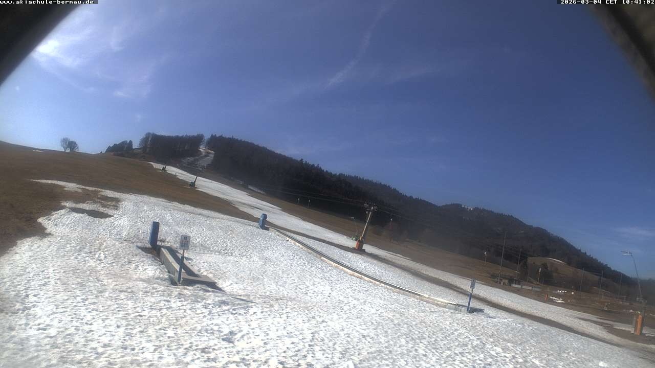 Archived image Webcam Bernau - Skischulgelände