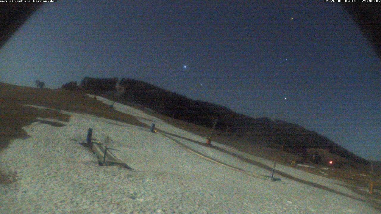 Archived image Webcam Bernau - Skischulgelände