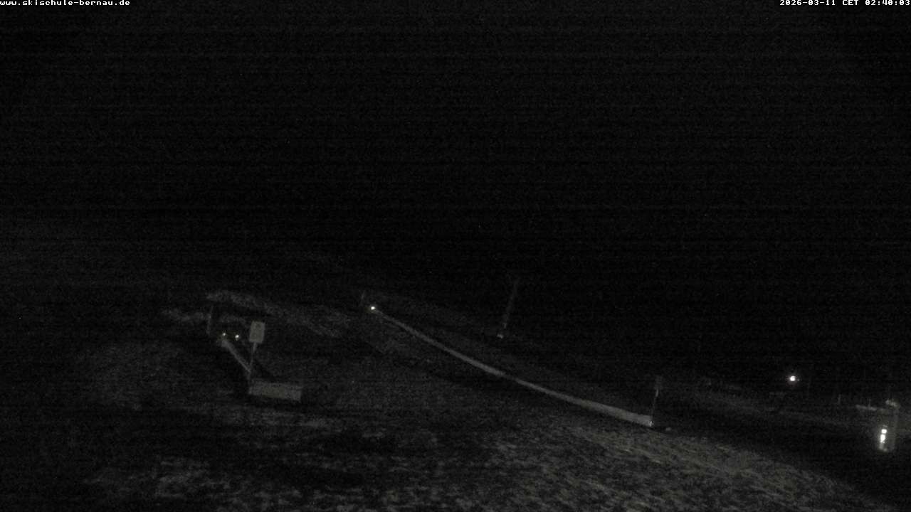 Archived image Webcam Bernau - Skischulgelände