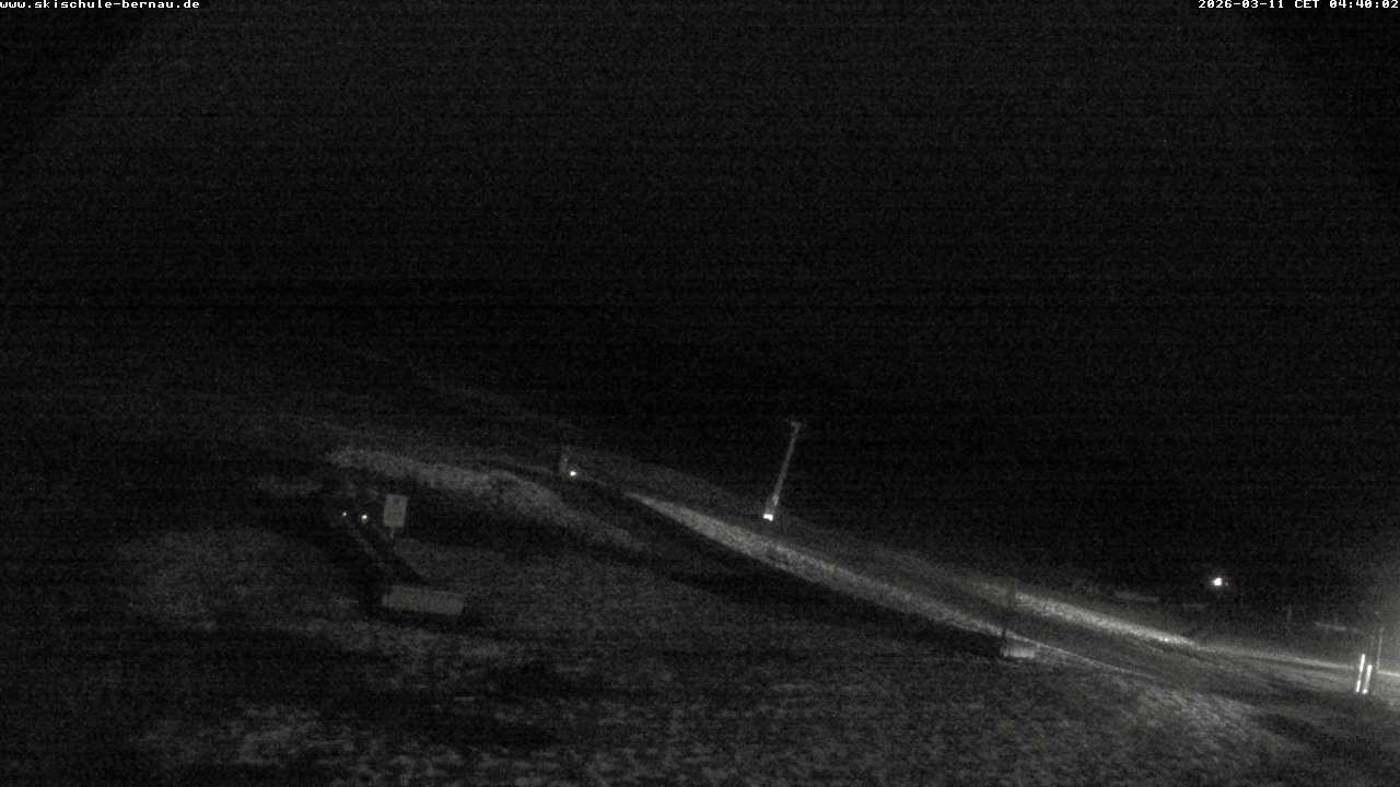Archived image Webcam Bernau - Skischulgelände