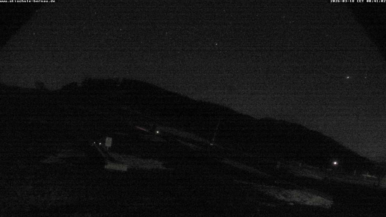 Archived image Webcam Bernau - Skischulgelände