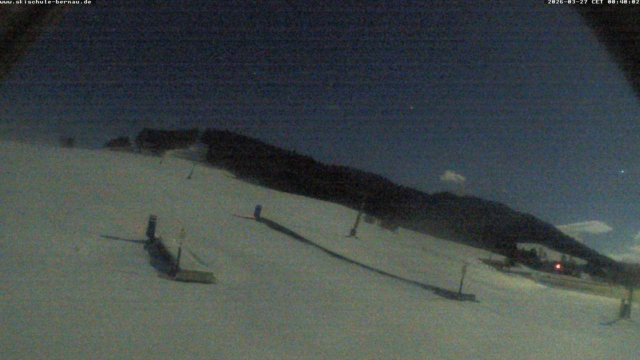 Archived image Webcam Bernau - Skischulgelände