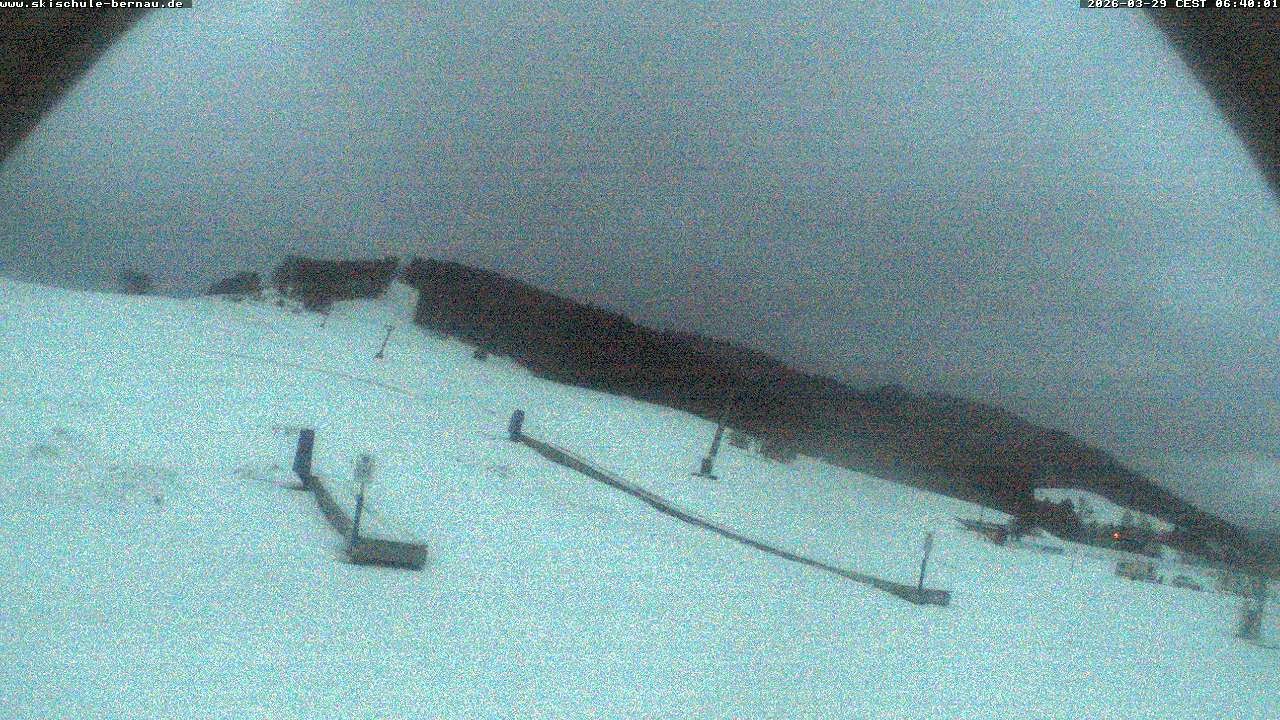 Archived image Webcam Bernau - Skischulgelände
