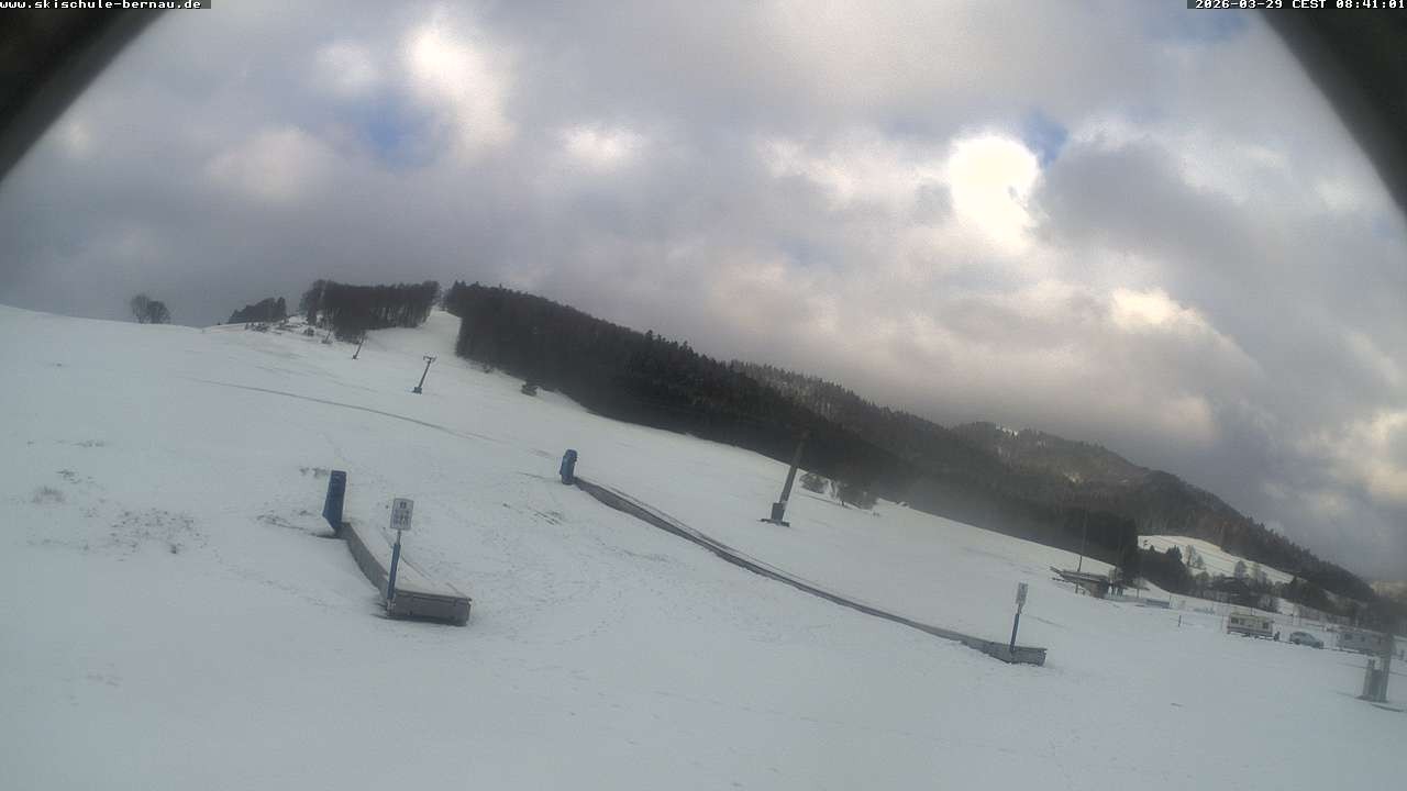 Archived image Webcam Bernau - Skischulgelände