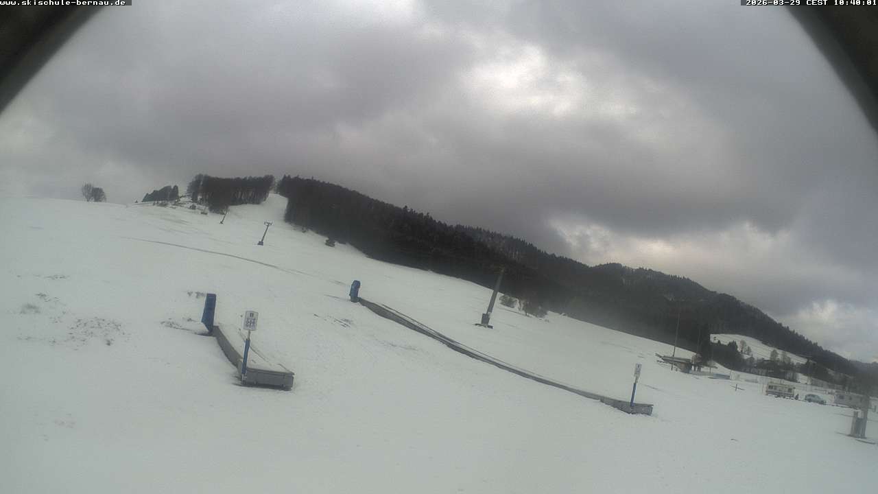 Archived image Webcam Bernau - Skischulgelände