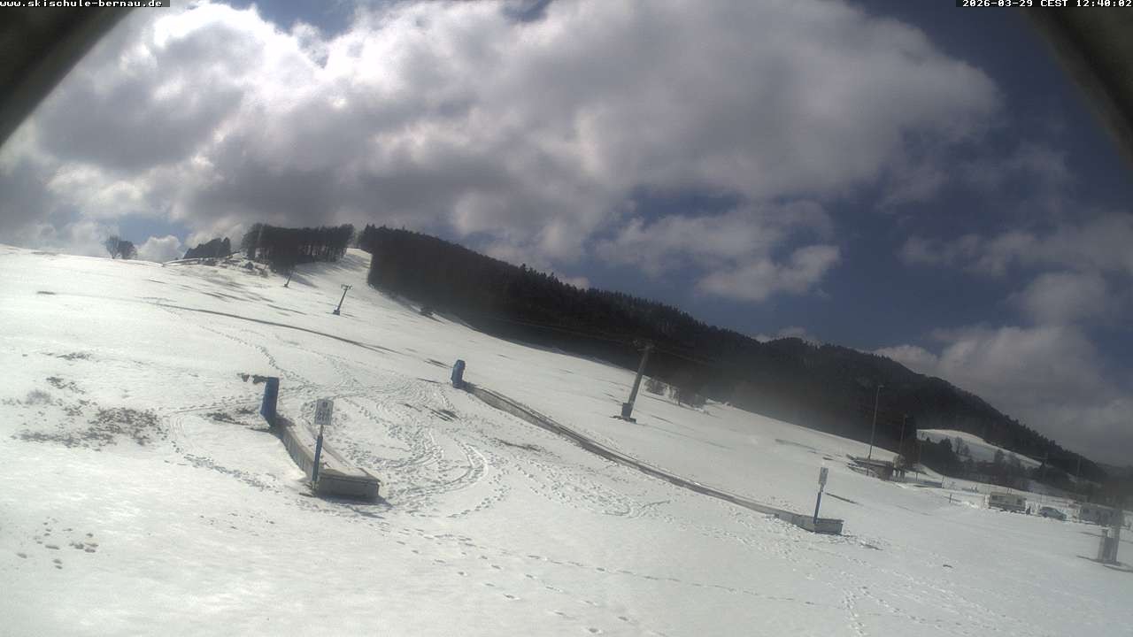 Archived image Webcam Bernau - Skischulgelände