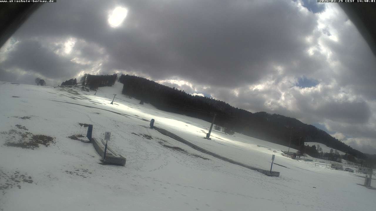 Archived image Webcam Bernau - Skischulgelände