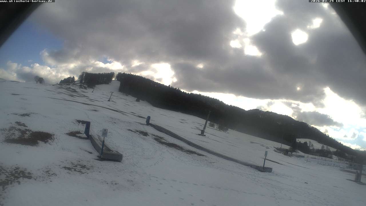 Archived image Webcam Bernau - Skischulgelände