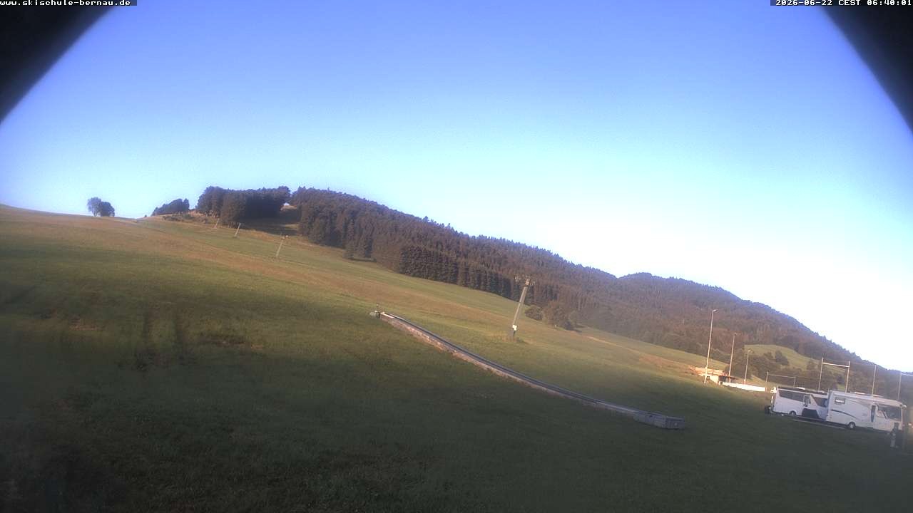 Archived image Webcam Bernau - Skischulgelände
