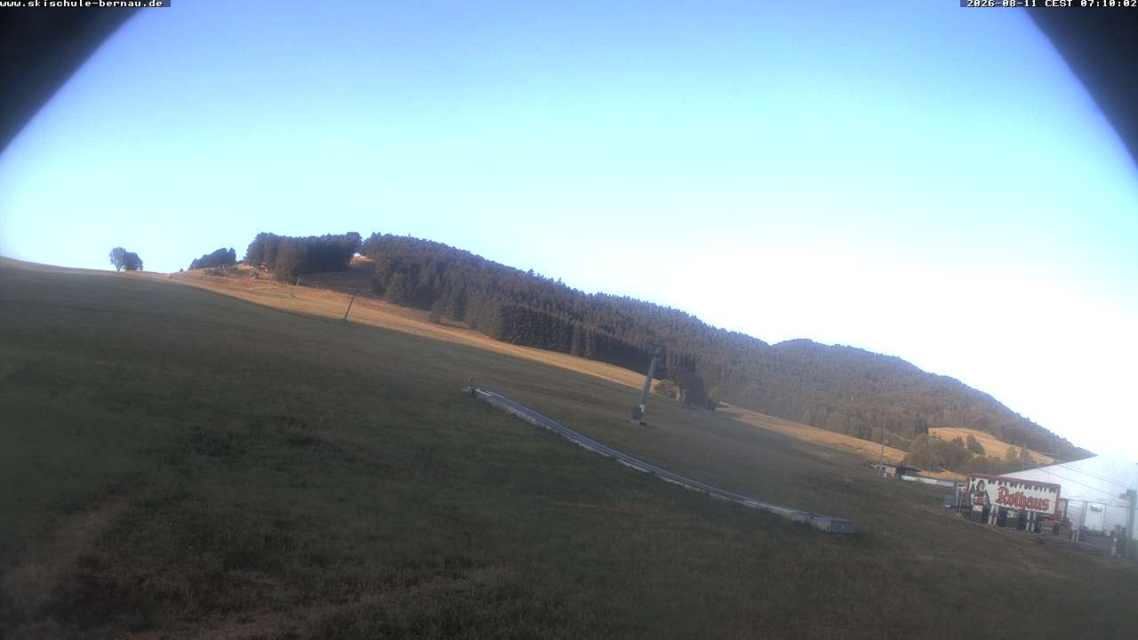 Archived image Webcam Bernau - Skischulgelände
