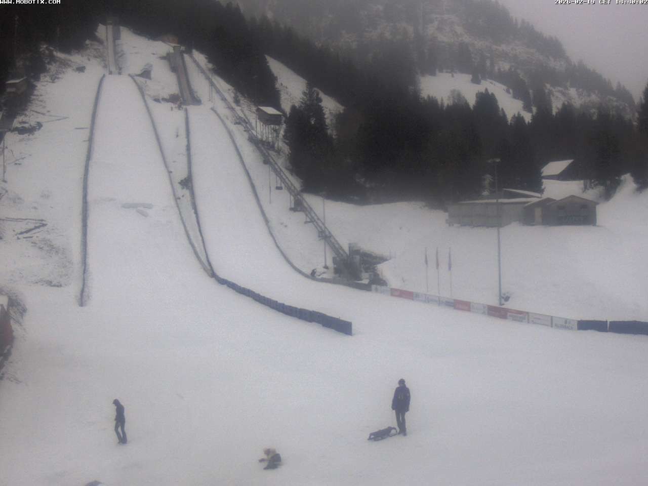 Archiv Foto Webcam Kandersteg: Sprungschanzen