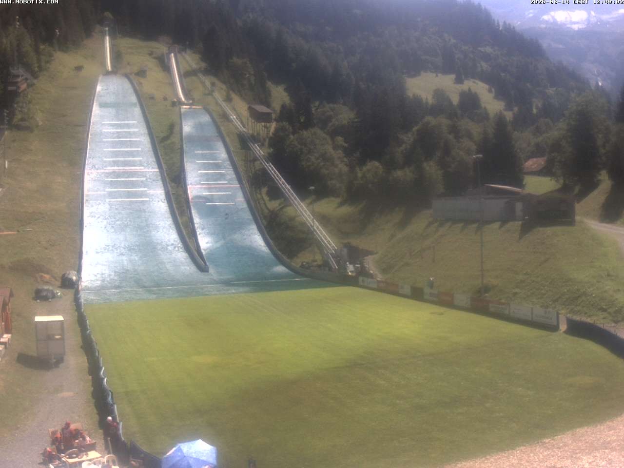 Archived image Webcam Kandersteg - Ski Jumping