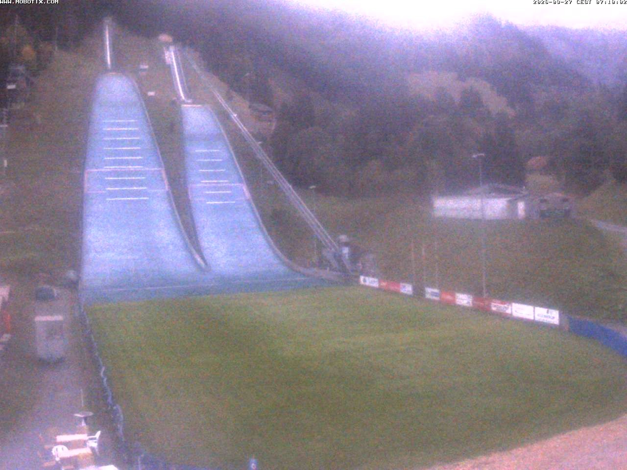 Archiv Foto Webcam Kandersteg: Sprungschanzen