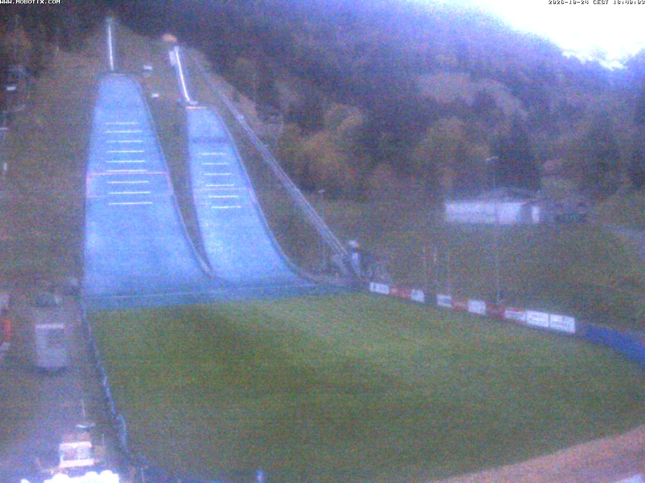 Archiv Foto Webcam Kandersteg: Sprungschanzen