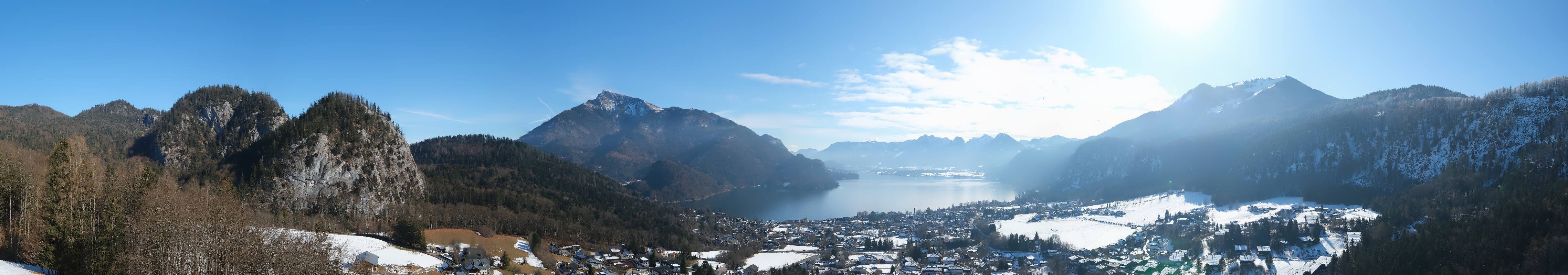 Archiv Foto Webcam St. Gilgen am Wolfgangsee Panorama