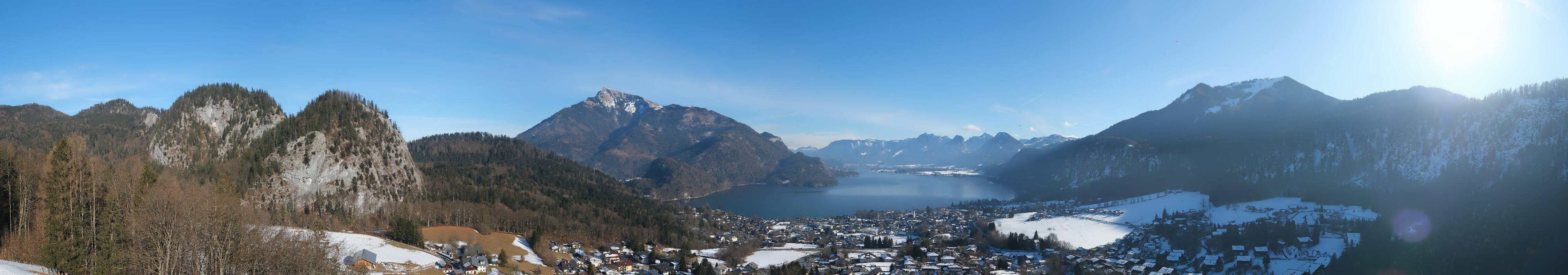 Archiv Foto Webcam St. Gilgen am Wolfgangsee Panorama