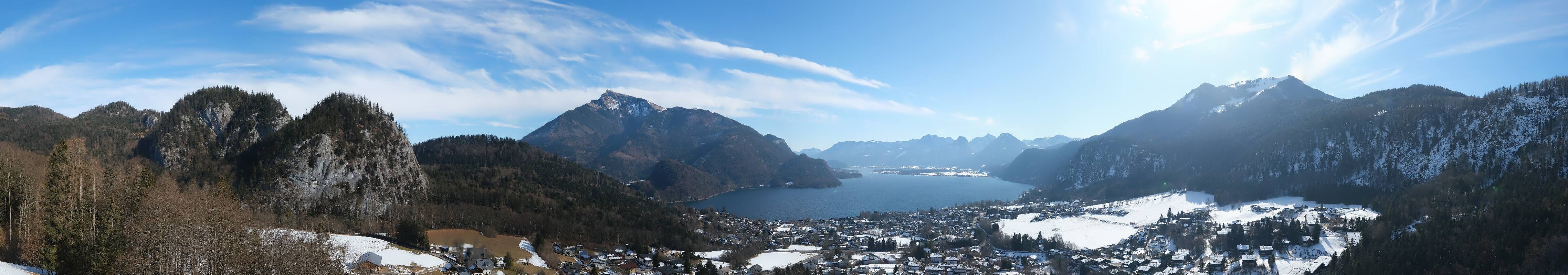 Archiv Foto Webcam St. Gilgen am Wolfgangsee Panorama
