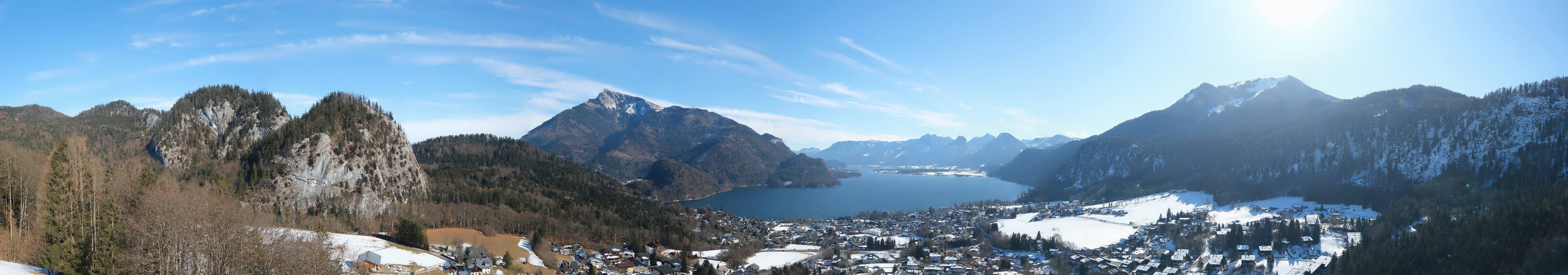 Archiv Foto Webcam St. Gilgen am Wolfgangsee Panorama