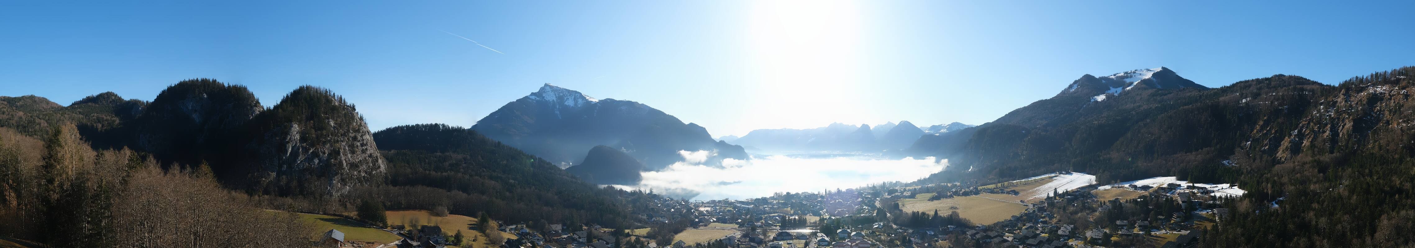 Archiv Foto Webcam St. Gilgen am Wolfgangsee Panorama