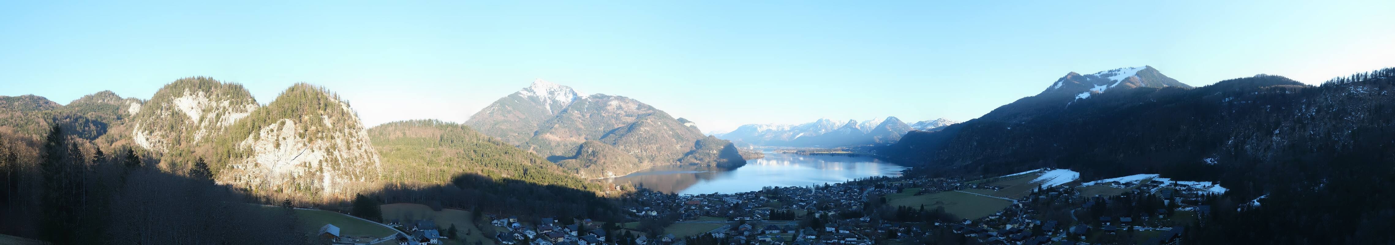 Archiv Foto Webcam St. Gilgen am Wolfgangsee Panorama