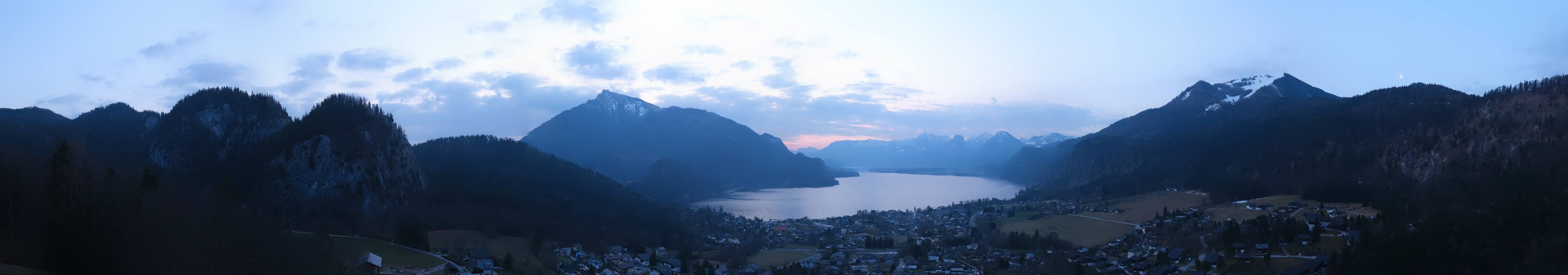 Archiv Foto Webcam St. Gilgen am Wolfgangsee Panorama