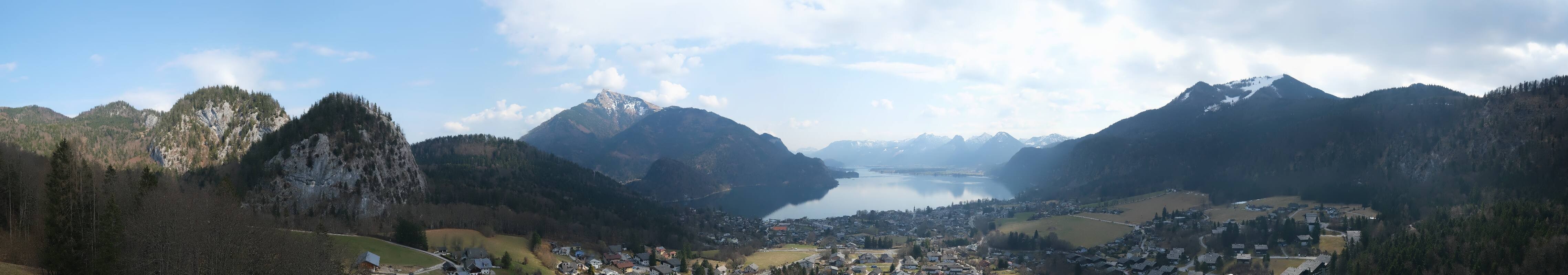 Archiv Foto Webcam St. Gilgen am Wolfgangsee Panorama