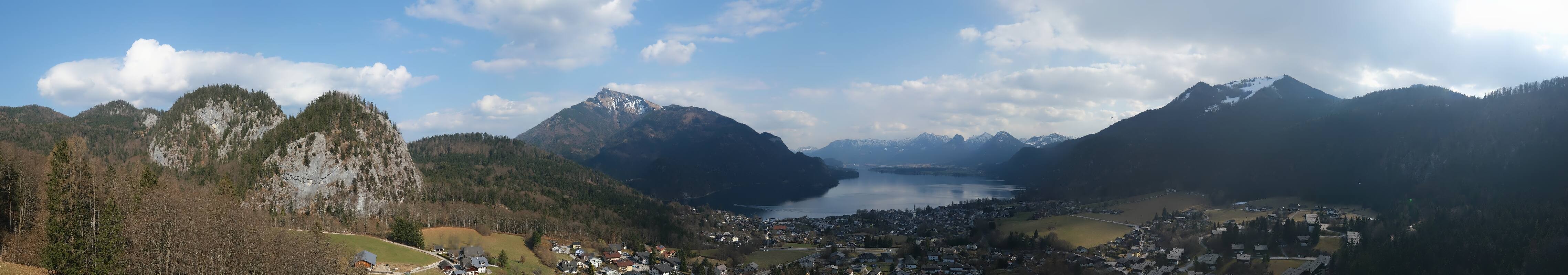 Archiv Foto Webcam St. Gilgen am Wolfgangsee Panorama