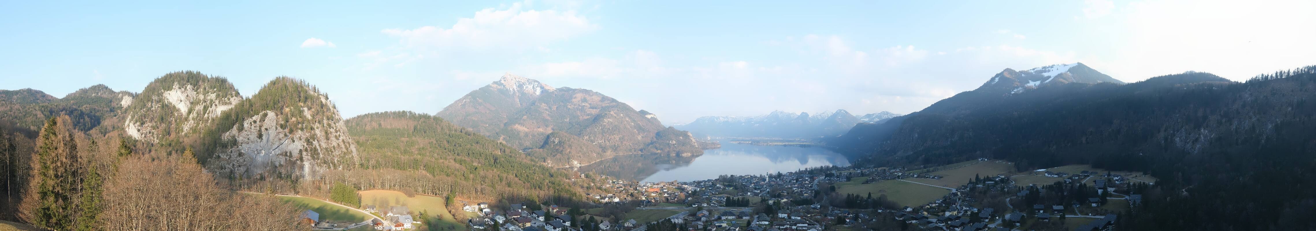 Archiv Foto Webcam St. Gilgen am Wolfgangsee Panorama