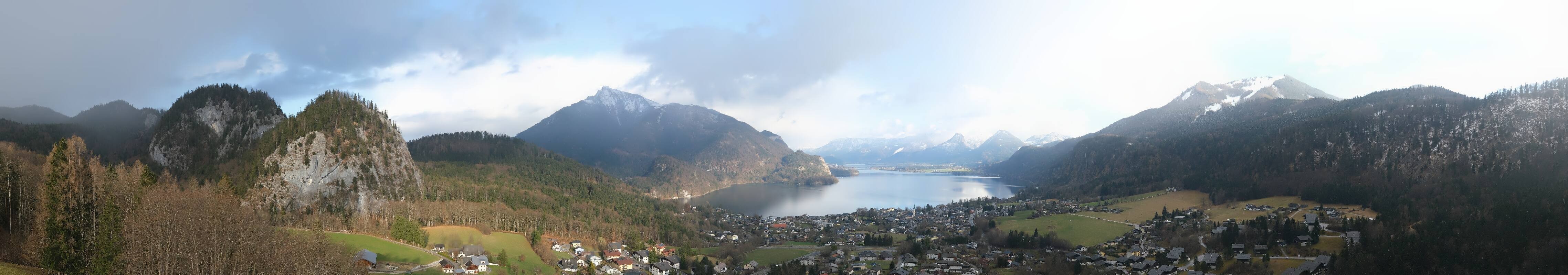 Archiv Foto Webcam St. Gilgen am Wolfgangsee Panorama