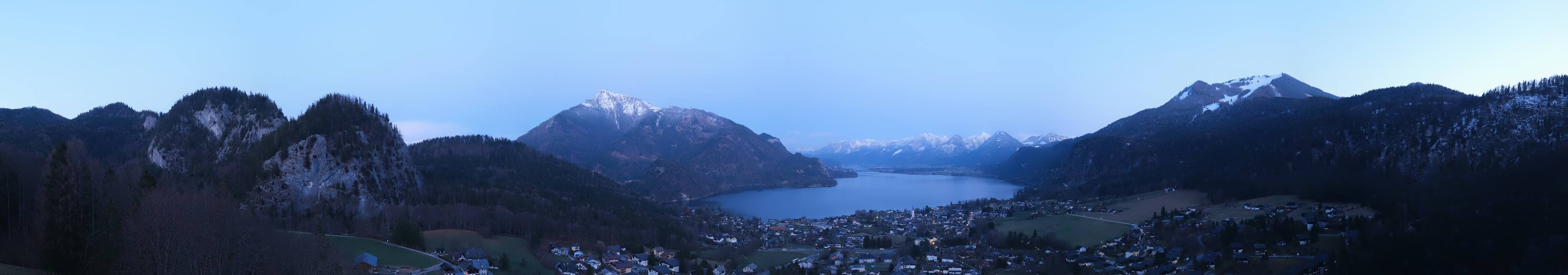 Archiv Foto Webcam St. Gilgen am Wolfgangsee Panorama