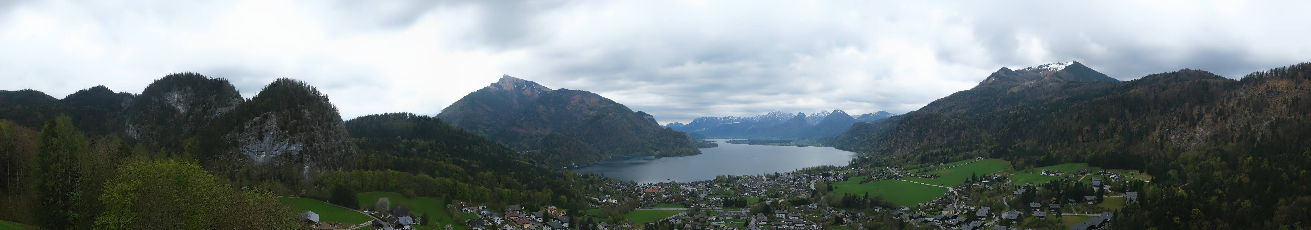 Archiv Foto Webcam St. Gilgen am Wolfgangsee Panorama