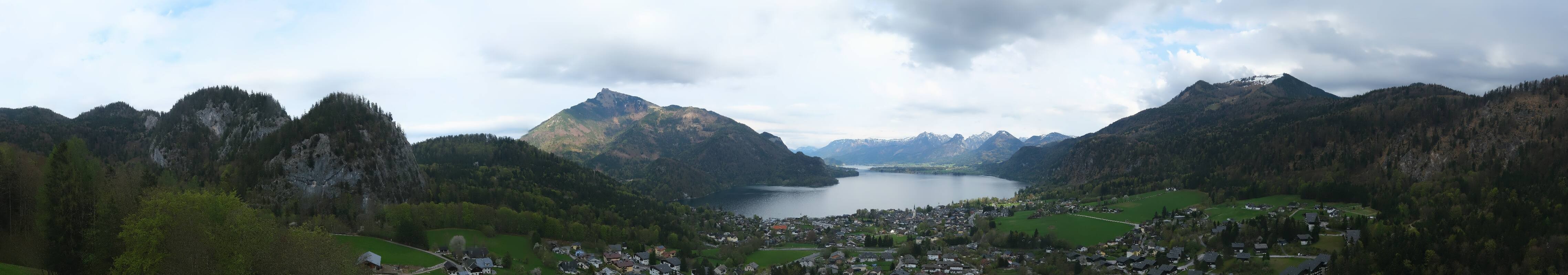 Archiv Foto Webcam St. Gilgen am Wolfgangsee Panorama
