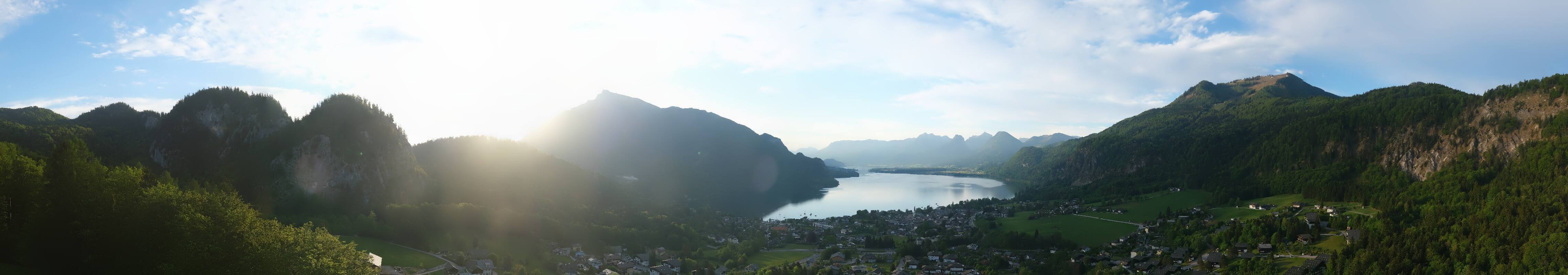 Archived image Webcam Salzkammergut - St. Gilgen at Lake Wolfgang