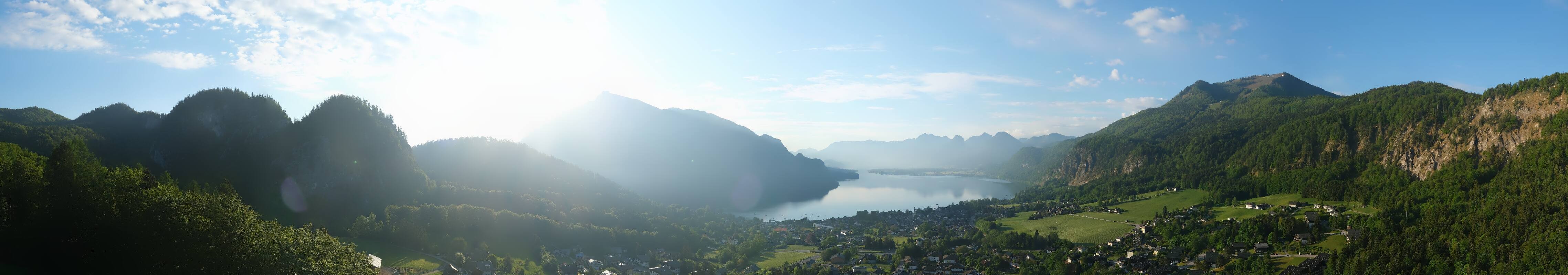 Archiv Foto Webcam St. Gilgen am Wolfgangsee Panorama