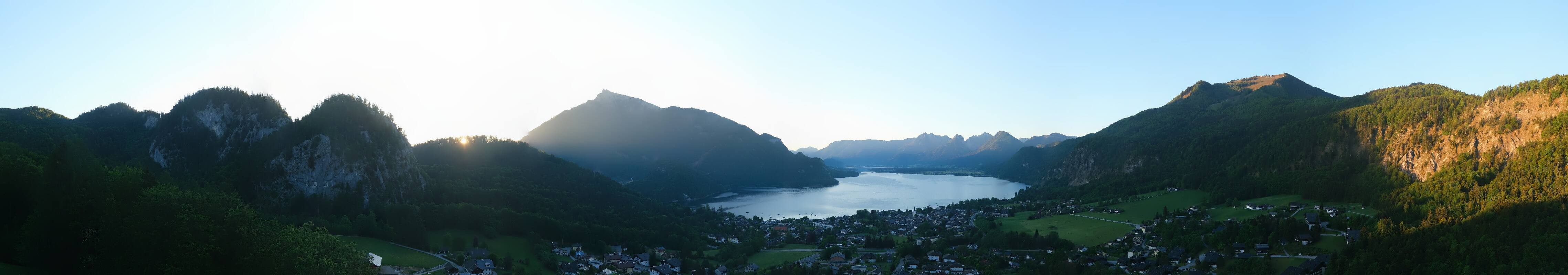 Archiv Foto Webcam St. Gilgen am Wolfgangsee Panorama