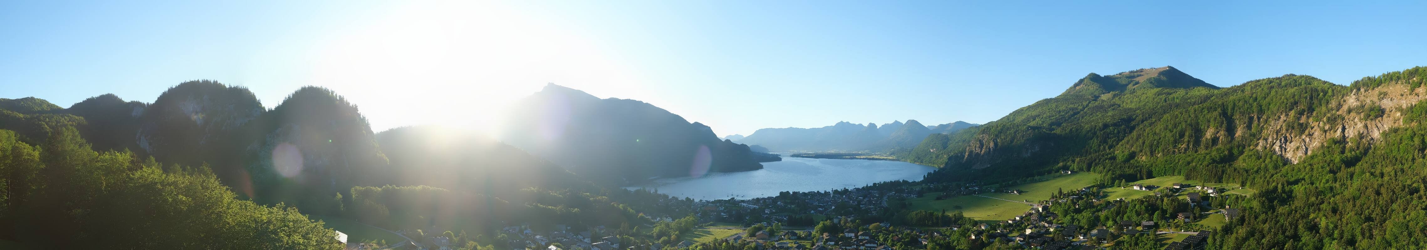 Archiv Foto Webcam St. Gilgen am Wolfgangsee Panorama