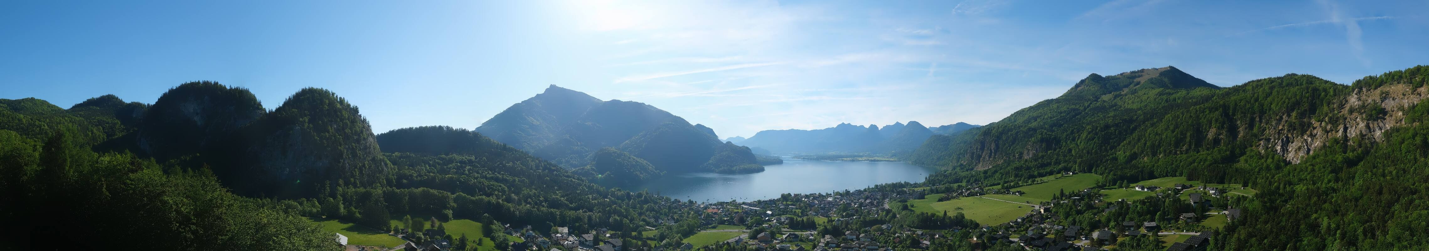 Archiv Foto Webcam St. Gilgen am Wolfgangsee Panorama