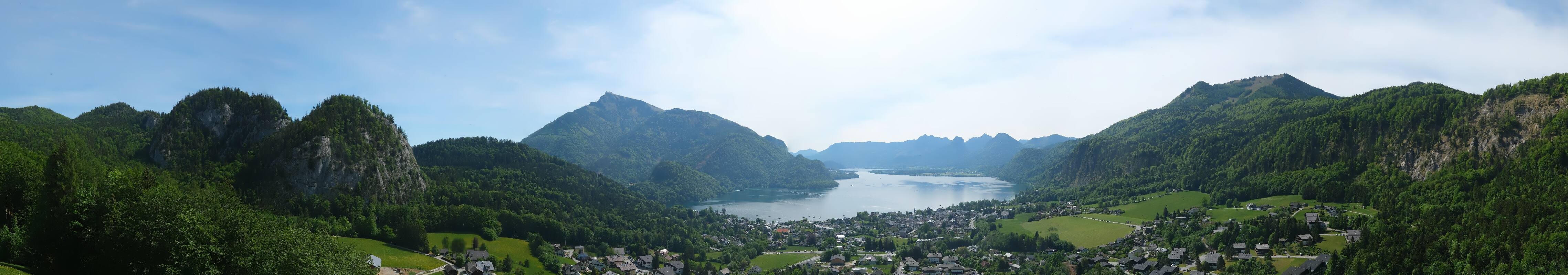 Archiv Foto Webcam St. Gilgen am Wolfgangsee Panorama