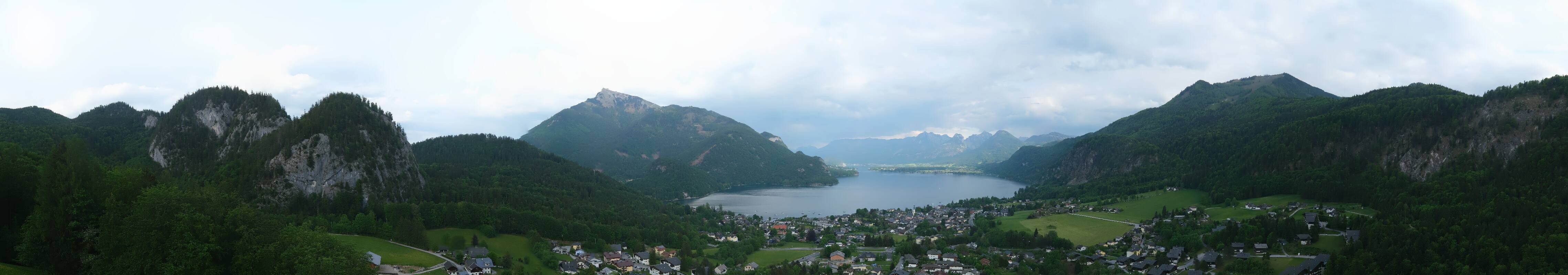 Archiv Foto Webcam St. Gilgen am Wolfgangsee Panorama