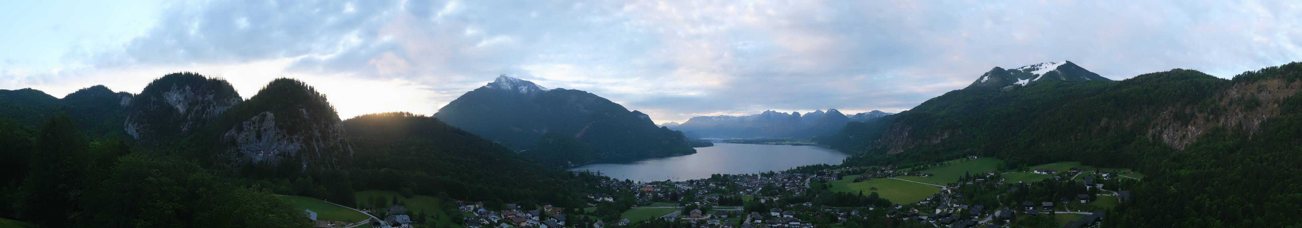 Archiv Foto Webcam St. Gilgen am Wolfgangsee Panorama