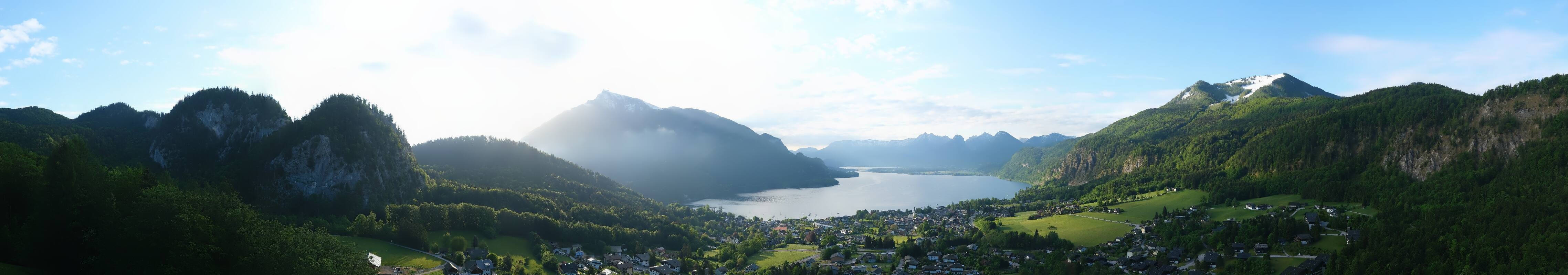 Archiv Foto Webcam St. Gilgen am Wolfgangsee Panorama