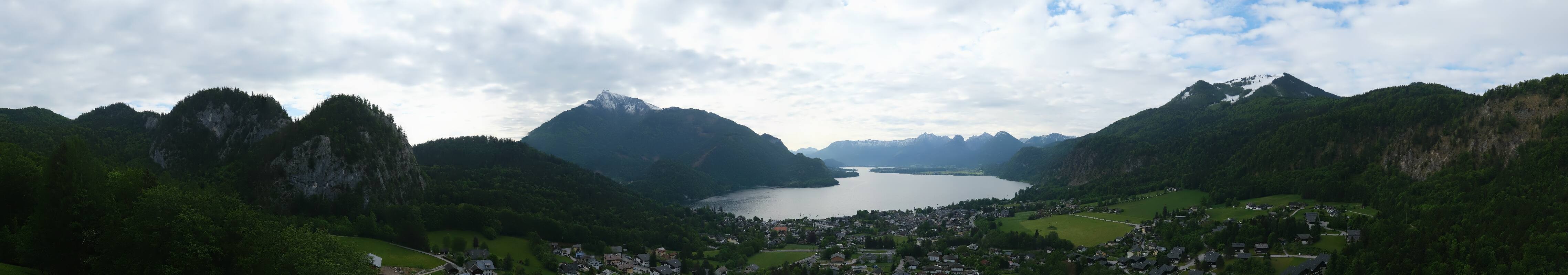 Archiv Foto Webcam St. Gilgen am Wolfgangsee Panorama